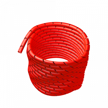 espiral vermelha